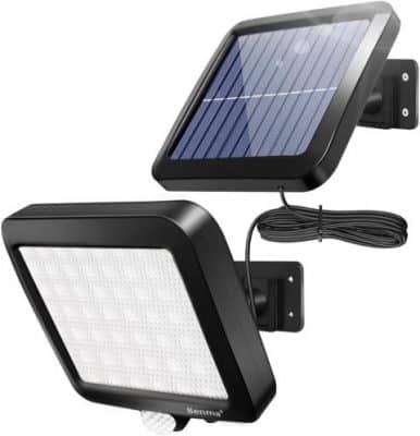 BENMA-Solarlampen-fuer-Aussen-56-LEDs-Solarleuchten-120°-Superhelle-Solar-Wandleuchte-mit-Bewegungsmelder
