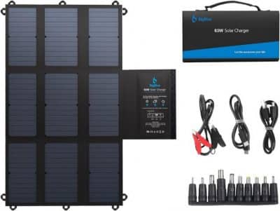 BigBlue-63W-19V-Faltbares-Solar-Ladegeraet-Tragbar-SunPower-Solarpanel