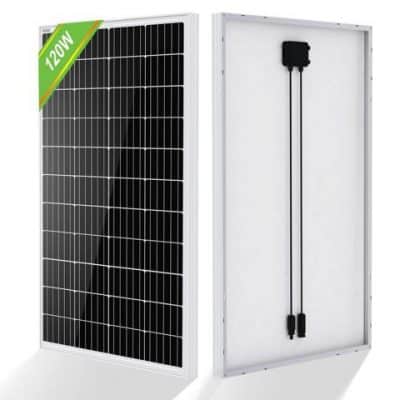 DCHOUSE-Solarpanel-120W-12V-Monokristallin-Solarpanel-ideal-fuer-Wohnmobil-Gartenhaeuse-Boot-Hohe-Effizienz-Photovoltaik-Mono-Solarzelle-120W
